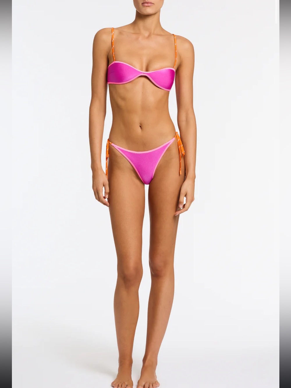 NWT Triangl ESTE - PIGI NEOPRENE SCOOP BIKINI SET